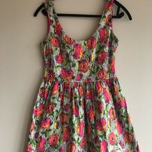 Zara flower dress M